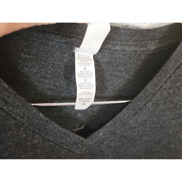 Canvas Womens Top Extra Large XL Tee Tired as a Mother Mom Black Mama BLA148E - Picture 8 of 8